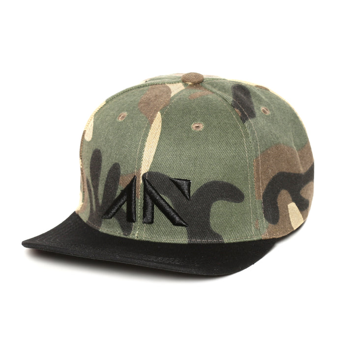 SNAPBACK CAP - ARMY BLACK Cap - AestheticNation