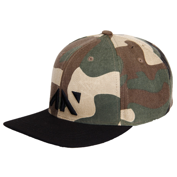 SNAPBACK CAP - ARMY BLACK Cap - AestheticNation